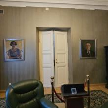 Nuolatinė paveikslų ekspozicija Nacionaliniame M. K. Čiurlionio dailės muziejuje, Istorinėje LR Prezidentūroje, Kaune